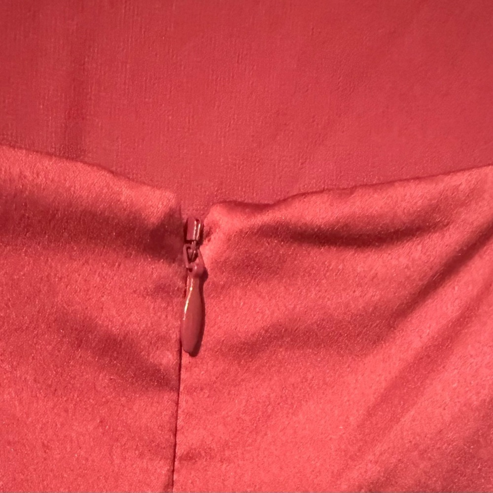 Privacy Please Wine-Red Slip Dress - Picture 6 of 10
